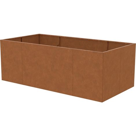 Hochbeet Cortenstahl 1,5mm 200 x 100 x 70 cm
