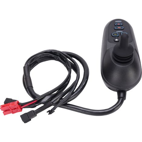 Joystick di controllo universale da 50 A per sedia elettrica, che offre flessibilità e stabilità per un facile utilizzo da parte degli anziani.
