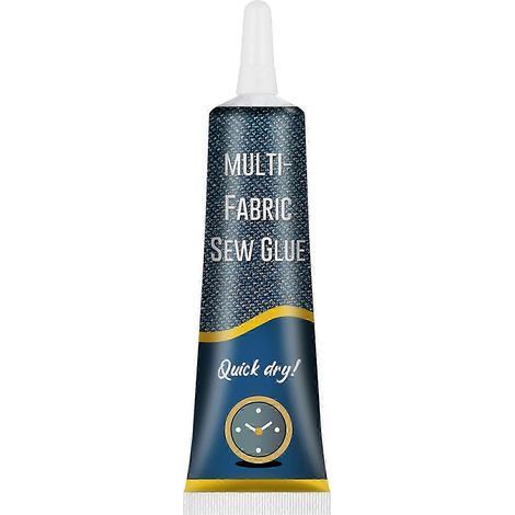 2025 Multifunktions-Flüssigkleber, schnelltrocknend, zur Reparatur von Kleidung und anderen Textilien. 50-ml-Beutel. (1/5)
