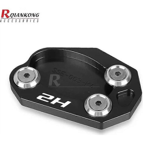 Seitenständer für Motorräder, vergrößert, für Kawasaki ZX-6R, ZX-10R, ZX6R, ZX636 (2009–2023), Ninja ZX10R (2008–2023), J300 (2011–2023) – H2 Logo5