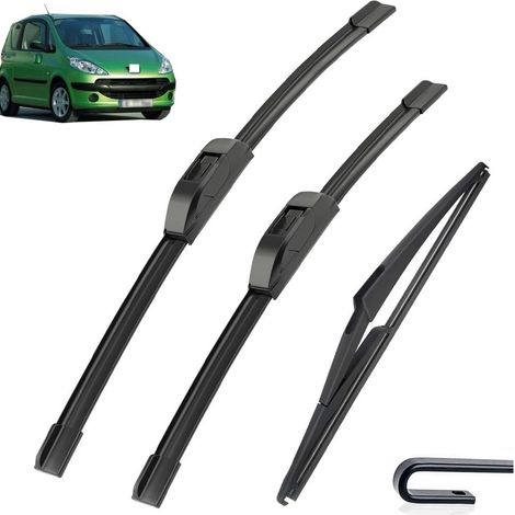 Balais d essuie glace avant compatible avec Renault Dacia Lodgy 2016 2023 pare brise fenêtre de voiture brosses de pluie 22 pouces (1/5)