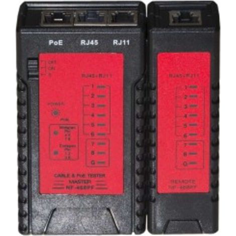 Tester di Rete per Cavi Rj11/Rj45 e Poe