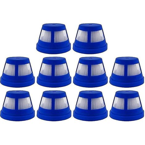 Lot de 10 filtres Hepa de rechange pour aspirateur à main sans fil Homevac H11 / H11 Pure (1/3)
