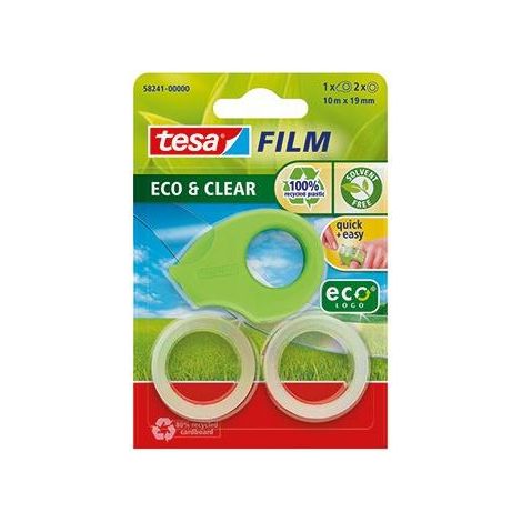 Tesa 58241 Klebebandabroller grün kompakt (1/5)