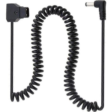 D-Tap auf DC 5,5 x 2,1 mm rechtwinkliges Stromkabel für BMCC- und BMPC-Kameras (Zubehör)