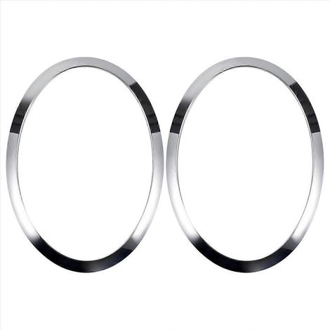 Für MINI Cooper F55 F56 F57 03-18 Chrom Scheinwerferrahmen links rechts vorne Scheinwerferblende CoJXLGV (1/5)