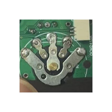 Potentiomètre RV12SK2, diamètre 12 mm, broche plate, sans interrupteur potentiomètre A100K, contrôle de volume à cinq broches avec réglage rotatif. (1/5)