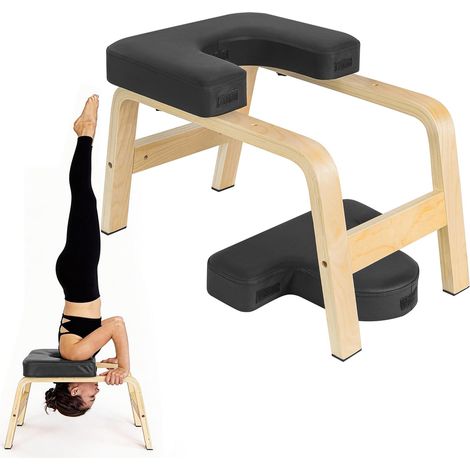 Yoga Hocket à tête, pieds à chute, Yogagourt inclus, noir (1/5)