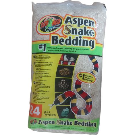 Litière pour serpents Aspen de Zoo Med de 26.4 litres - Zoo Med (1/3)