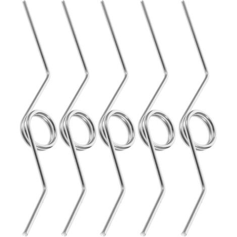 Lot de 5 Ressorts de Remplacement Épais en Acier Inoxydable pour Cisailles de Jardin à Main Ressorts de Coupe Flexibles et Résistants Accessoires pour Outils Sécateur Jardin