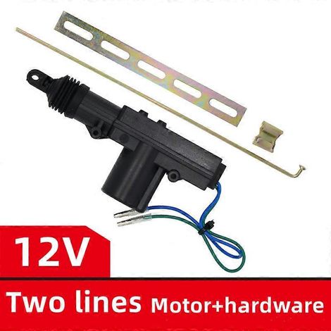 Cierre centralizado de puertas de coche, 12 V, motor de 5/2 cables, dispositivo antirrobo (1/5)