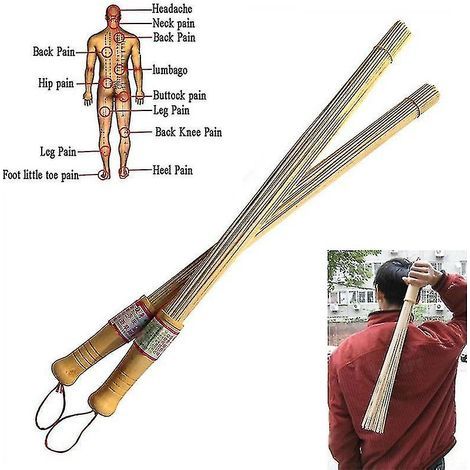 – masseur en bois de bambou, bâton de marteau relaxant, expédition en 24 heures (1/5)