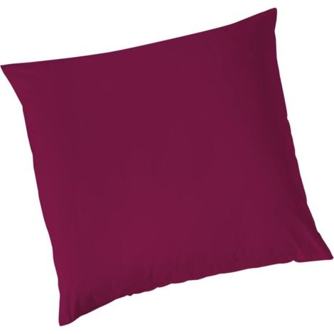 Vario Kissenbezug Jersey bordeaux, 40 x 40 cm Dekokissen