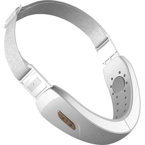 Lifting visage électrique ceinture LED rouge bleu microcourants anti-rides modelage visage blanc (1/5)