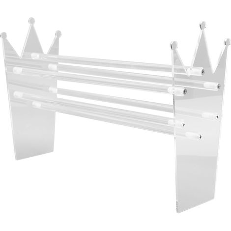 Porte-serre-tête acrylique transparent - Organisateur de bijoux et serre-tête - Idée cadeau pour femmes et adolescentes (1/5)
