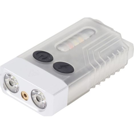 Lampe porte-clés EDC 3,7 V 1000 mAh IP65 365 nm rechargeable, mini lampe porte-clés pour la marche, les recherches et les situations d'urgence (1/5)