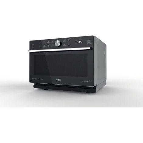Whirlpool MWSC 933 SB Superficie piana Microonde combinato 33 L 900 W Nero, Argento (1/7)