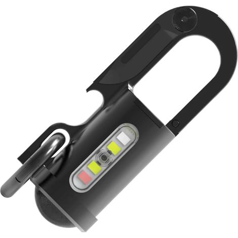 Mini Lampe Torche Accroche Clés Portable avec Haute Luminosité (1/5)