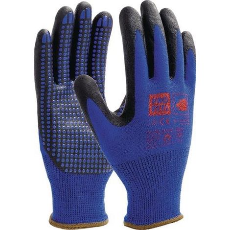 Guante  de  nitrilo  NI-Thermo  talla  11  azul  EN388,EN407,EN511  EPI  II  PRO  FIT (1/2)