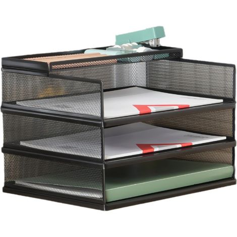 Metallbriefkasten, Vintage, Schreibtisch-Organizer, Papierkorb (1/5)