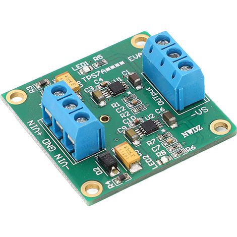 Module d'alimentation -4 à +36 V, ultra silencieux, polarité positive/négative de 15 µV, pour applications électriques industrielles. (1/5)