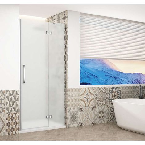 Gelco Trinity - Puerta de ducha de 100 cm, derecha, cristal mate/cromo GT1210MR-CH (1/5)