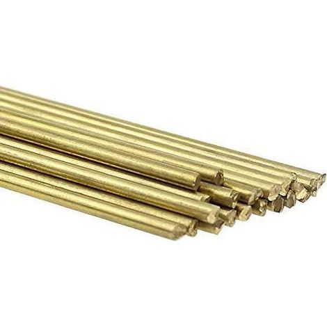 20pcs Brass Rods 2 mm x 250 mm Brass Bar (1/5)