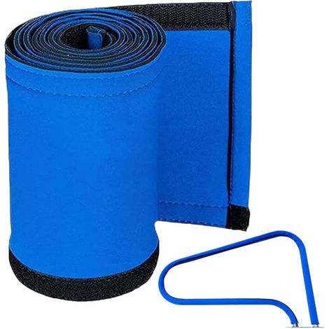 Couvre-Rampes Piscine Anti-Intempéries Antidérapant Anti-Brûlure Gaine Antidérapante Pour Échelle Rail Piscine Pour Seniors Salle Sport Spa Extérieur Jardin (1/5)