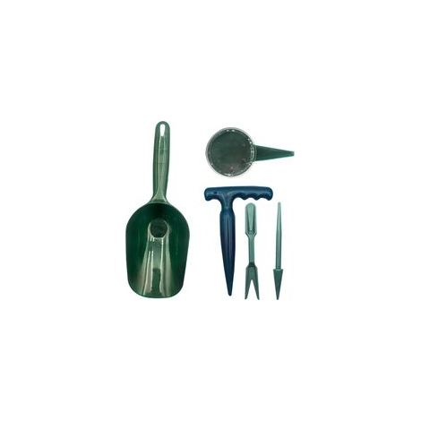 Ensemble plantoir et élargisseur de semis – Semoir manuel multifonction 5 outils de plantation portables, avec caractéristiques : Manuel, Table, Outil, Portable