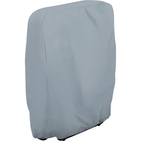 Housses de Chaise Grises pour Balcon, véranda, Jardin en Tissu Oxford 210D Anti UV, zéro gravité (1/5)