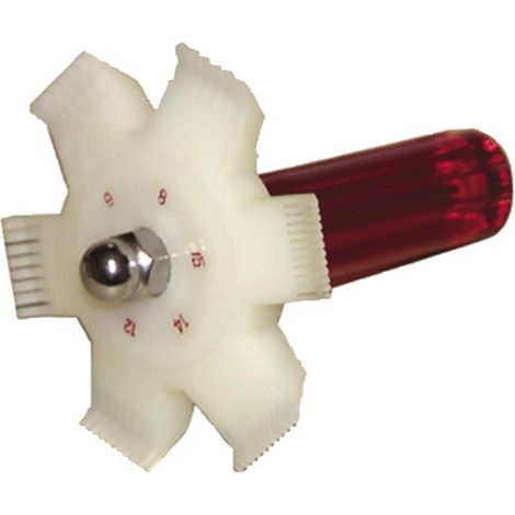 Peigne plastique pour ailettes 8 à 15 - DIFF