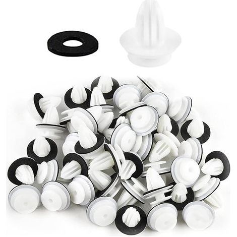 25Pcs Car Clips, Fastener Clips, Car Fastener Clip, Universal Retainer Vehicle Clips Rivets, Car Door Clips Fastener, for Auto Cars Door Panels