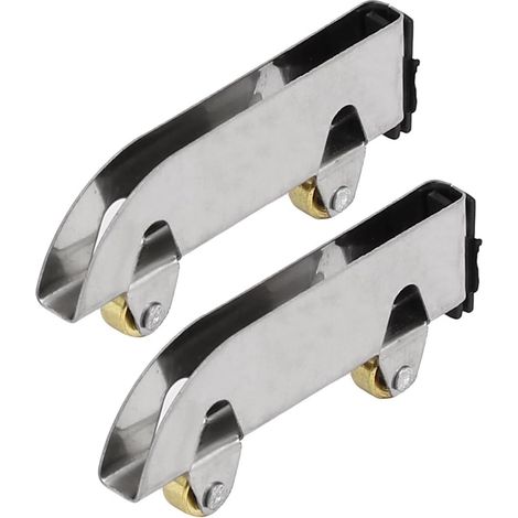 57mm Länge 8.5mm Dia Doppelrollen Schiebeglastür Fensterscheibe Rad 2st (86056eafae61f9985f6c0964... (1/4)