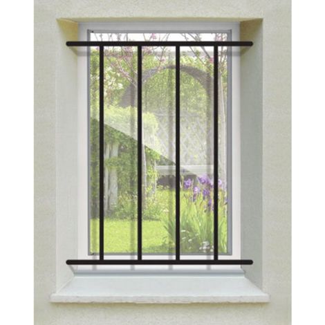 Grille de Defense Droite pour Fenetre H= 75 cm x L= 60 cm (côte tableau)