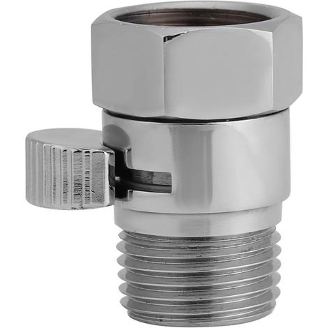 Duschkopf-Absperrventil, Messingkopf, wassersparende Flüssigkeitskontrolle für Bidet-Sprühgerät, G1/2
