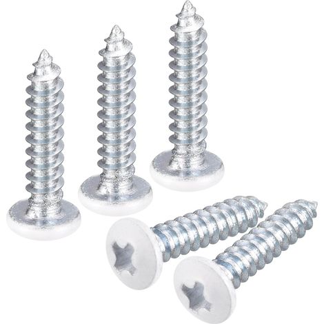 Vis Autotaraudeuse, 100pcs Poêle Tête Phillips Bois Vis pour Travail Bois (1/5)