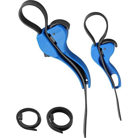 Clé à Sangle en Caoutchouc à Verrouillage Automatique Clé à Sangle pour Filtre à Huile avec 2 Bandes de Remplacement pour Réparation de Plomberie Décapsuleur Pommeau de Douche (1/5)