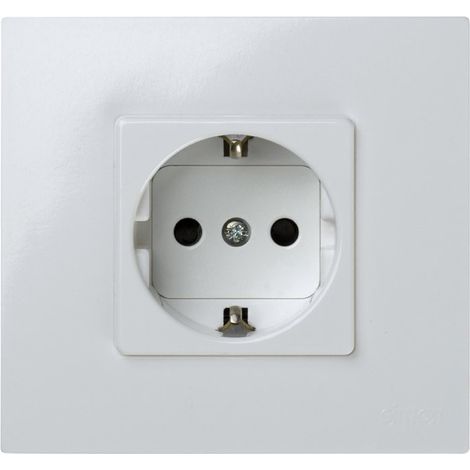 Basis schuko monobloc schnell weiß weiß SIMON 27 PLAY 2791432-030