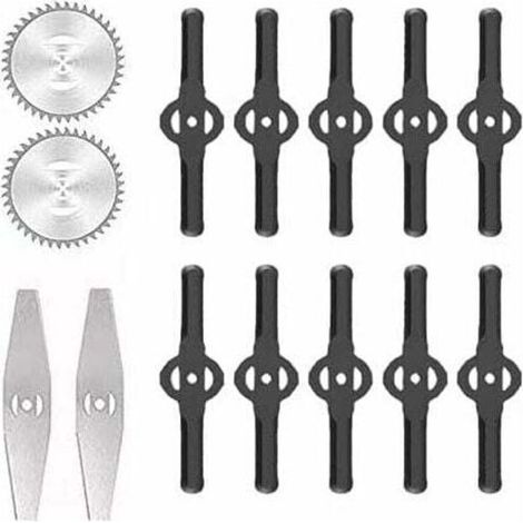 Déstockage Accessoires pour tondeuses à gazon Lames de désherbeur électrique Lames de scie Manche télescopique léger pour la coupe du gazon, l'entretien de l'allée et du jardin,LAOA (1/4)