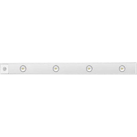 Éclairage sous meuble LED avec détecteur de mouvement, 3 couleurs, sans fil et à intensité variable, idéal pour la cuisine. (1/5)