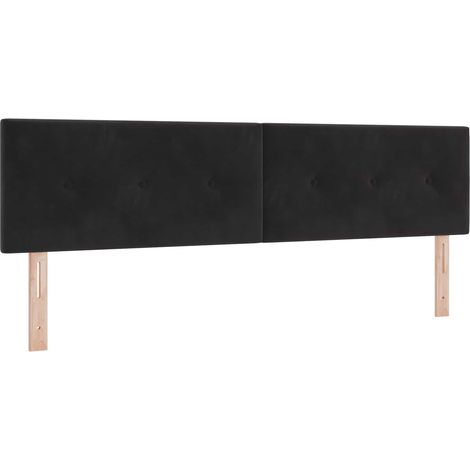 Maison Exclusive - Cabecero LED con tiras LED Manual Negro 180 cm