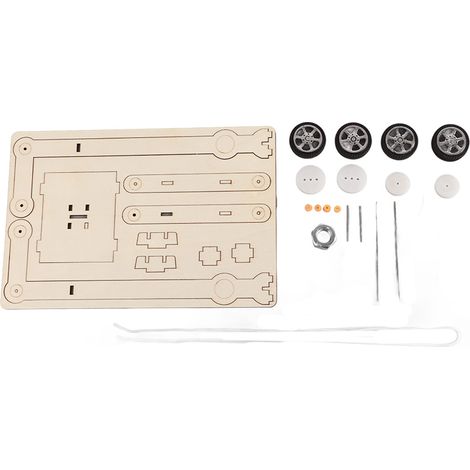 Kit de Chariot Gravité DIY Scientifique Physique Expérimental Éducatif pour Enfants (1/5)