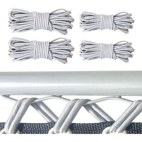 Corde Remplacement élastiques 4pcs, Corde Elastique, Convient pour Transat Jardin Exterieur Fauteuil Jardin Exterieur Chaises Longues De Jardin Chaises De Plage Patio Et Autres Chaises (1/4)