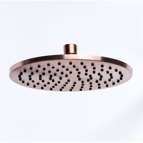 Soffione Doccia Tondo Diametro 20 cm Rame Tevere (1/2)