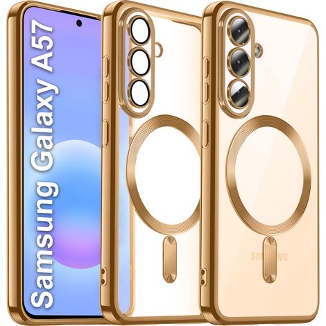 Étui pour Samsung Galaxy A57 5G, Electro MagSafe, or (1/5)