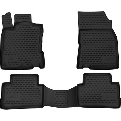 Tapis en caoutchouc XTR pour Nissan Qashqai II SUV (J11) 11/2013-2021