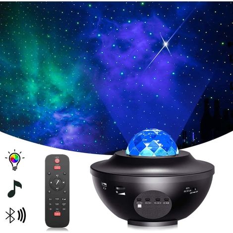 Veilleuse avec projecteur de ciel étoilé, alimentée par USB. (1/5)