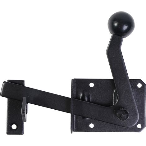 Gartentorfalle schwarz 8 x 6 cm