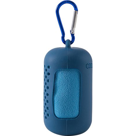 Serviette De Sport En Microfibre - Absorption Rapide De La Sueur - Pour Gym Yoga Randonnée - Bleu 30x80cm (1/5)