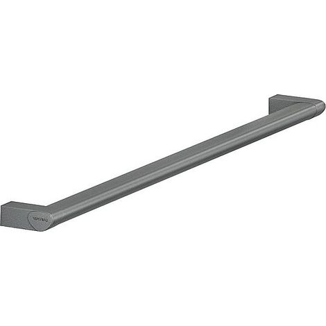Haltegriff Normbau Serie Cavere aus Aluminium, Achsmaß 300 mm, Anthrazit-Metallic - 7453030095